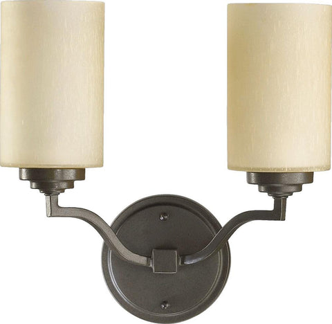 5496-2-86 - Bronze 2 Lt. Atwood Wall Sconce - Quorum - IN STOCK LIGHTING - Wall Sconce