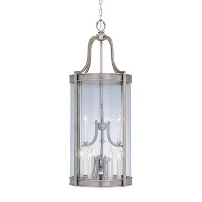 5512PW - Pewter 9 Lt. London Hall Pendant - Designers Fountain - IN STOCK LIGHTING - Pendants