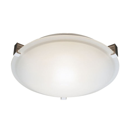 Trans Globe Lighting - 59006 WH - Two Light Clipped Flush Mount