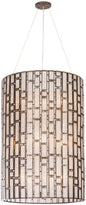Varaluz Lighting 255F09NB Harlowe 9-Light Pendant, New Bronze