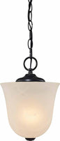 Volume Lighting V5070-79 Pendant Chain Hung, Semi -Flush, Antique Bronze Finish