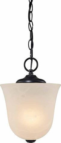 Volume Lighting V5070-79 Pendant Chain Hung, Semi -Flush, Antique Bronze Finish