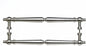 Top Knobs M730-12 Pair Asbury Back to Back Door Pull, Brushed Nickel
