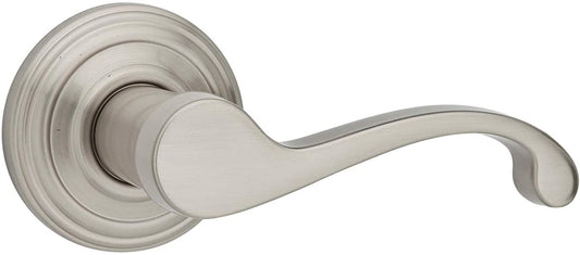 Kwikset 788CHL-RH-15 Commonwealth Right Hand Single Dummy Door Lever, Satin Nickel