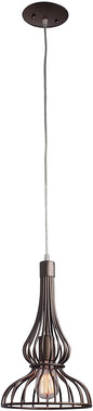 Varaluz Lighting 140M01NB Clout 1-Light Mini Pendant, New Bronze