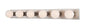 Volume Lighting V1026-33 6-light Brushed Nickel Bathroom Vanity