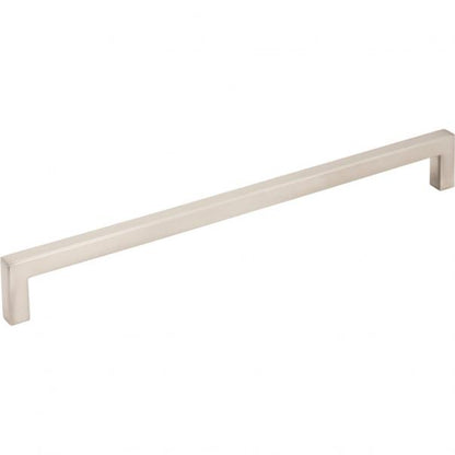 Hardware Resources 625-224SN Stanton 224mm Center to Center Square Cabinet Bar Pull, Satin Nickel