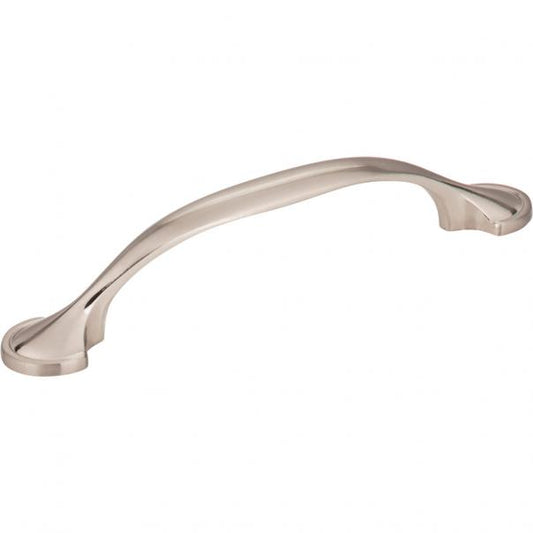 Hardware Resources 647-96SN Watervale 96mm Center to Center Cabinet Pull, Satin Nickel