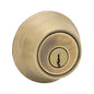 660-5 - Antique Brass Single Cylinder Deadbolt