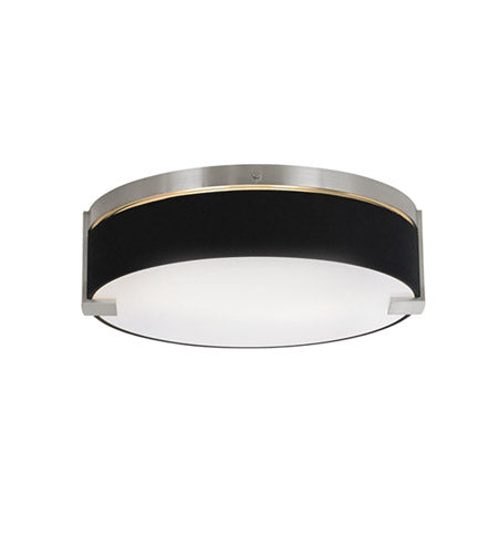 700FMBXTFBS - 2-Light Flush Mount Ceiling Light Satin Nickel Finish