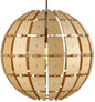 Varaluz 281P01M Wooda Coulda Shoulda 1-Light 15.75"W Pendant, Yellow Birch