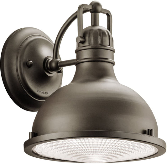 Kichler 49065BLKLED, Hatteras Bay Outdoor Wall Lighting LED, BLACK