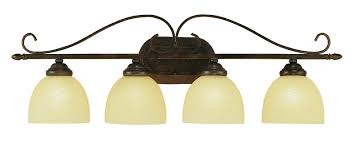 Trans Globe 7214ROB Owens Four Light Vanity Bar, Oil Rubbed Bronze