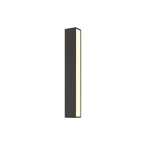 Sonneman 7254.72-WL Sideways LED 24 inch Indoor-Outdoor Sconce, Textured Bronze