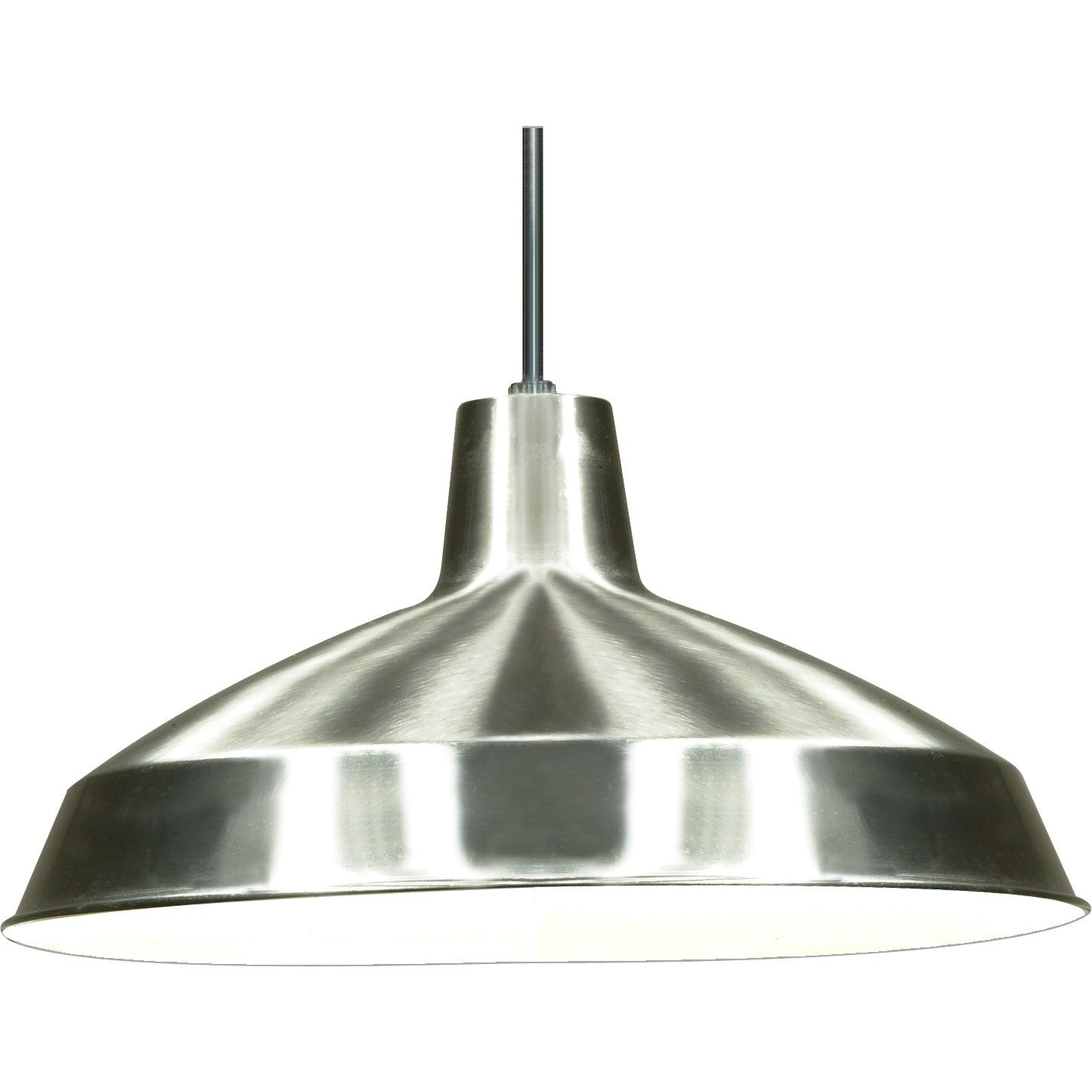 76-661 - Brushed Nickel 1 Lt. Pendant - Nuvo Lighting - IN STOCK LIGHTING - Pendants