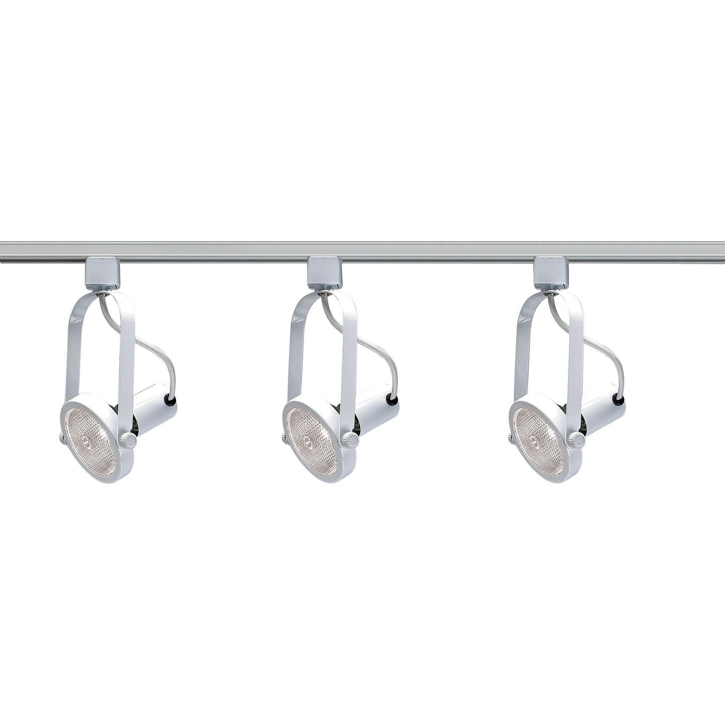 7936WH - White 4' 3 Head Track Pack Light