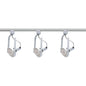 7936WH - White 4' 3 Head Track Pack Light