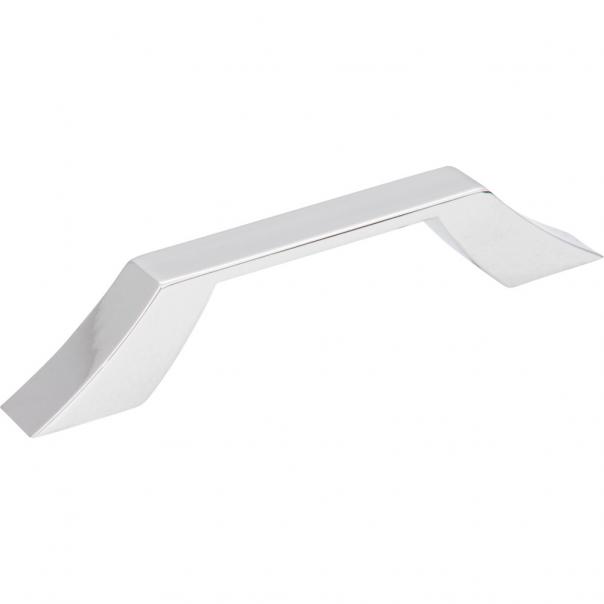 Hardware Resources 798-96PC Royce 96mm Center to Center Square Cabinet Pull, Polished Chrome