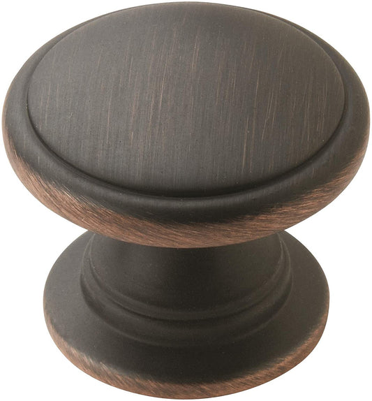 Amerock BP53012ORB Allison Value 1-1/4 Inches (32 mm) Diameter Oil-Rubbed Bronze Cabinet Knob