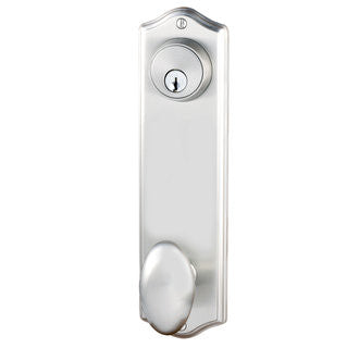 8995ENUS10BLH - Oil Rubbed Bronze Colonial Style Sideplate Lockset - Emtek - IN STOCK LIGHTING - Door Hardware