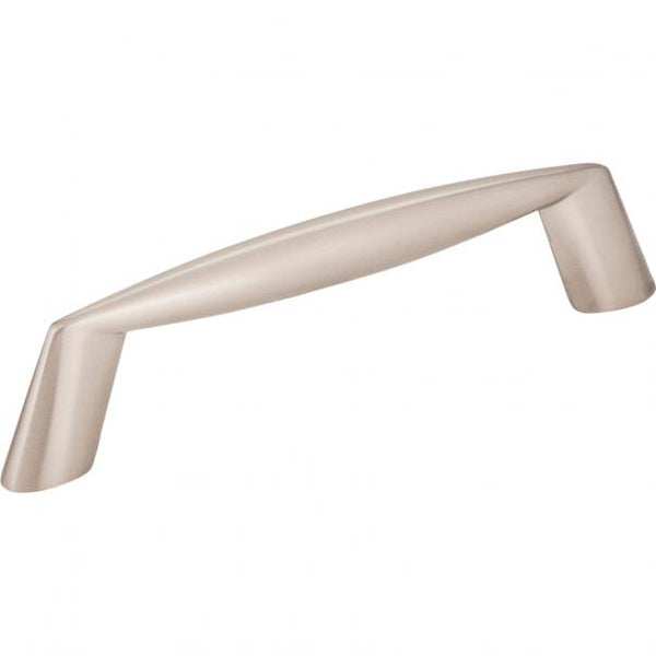 Hardware Resources 988-96SN Zachary 96mm Center to Center Cabinet Pull, Satin Nickel