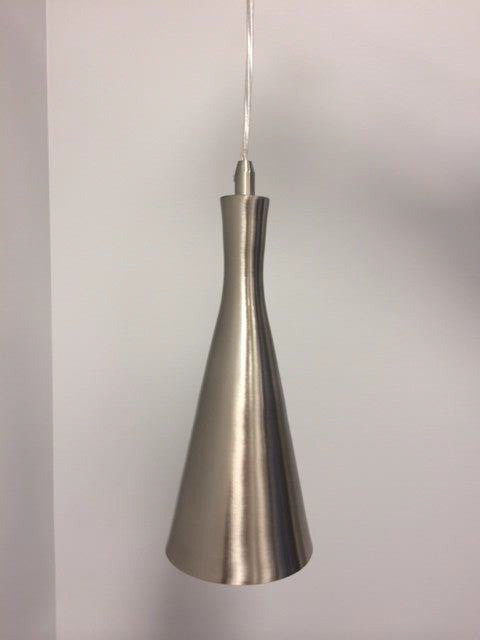 X246GU224-NI-27K - Metal 1Lt CFL  Pendant