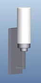 X26M-NI - Nickel 1Lt CFL Wall Sconce