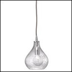 X287-13 CHR - Chrome 1Lt Pendant