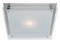 X61125-CHR - Chrome 2Lt Square Flush Mount