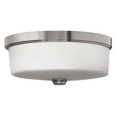X653GU424-BN-27K - Brush Nickel 3Lt CFL Flush Mount