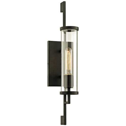 Troy Lighting B6461 Park Slope 1 Light 21 inch Outdoor Wall Sconce, Forged Iron