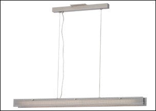 X8347-BA - Brush Aluminum 1 Lt 3Ft Linear Fluorescent