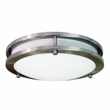 X023-CHR - Chrome 1Lt Flush Mount Saturn