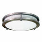 X023-CHR - Chrome 1Lt Flush Mount Saturn
