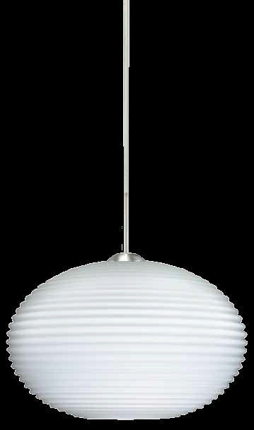 XP91-4 BN - Brush Nickel 1Lt Cord Hung Pendant