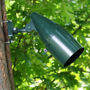 Moon Visions Lighting BR30-120V-DST8-BRZ 1 Light Exterior LED Bullet Light, Bronze