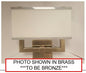 Royalty Metal Finishing BS08-04-BRZ 1 Light Wall Sconce, Bronze