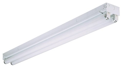 Divine Lighting DL-4804-WH-232EH-277 4' Two Light Strip Light Fixture