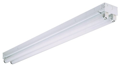 Divine Lighting DL-4804-WH-232ER-DISC 4' Two Light Strip Light Fixture