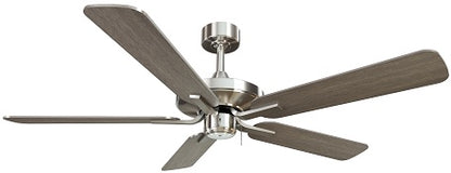 C650 ST/ESP 52" Stainless Steel Ceiling Fan w/5 Expresso Blades