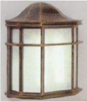 Divine Lighting DL-CDH-BRZ-INC-FR-ADA 1 Light Exterior Wall Sconce, Bronze