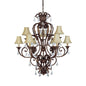 3449GU-419CR - Gilded Umber 9 Lt. Seville Chandelier - Capital Lighting - IN STOCK LIGHTING - Chandelier