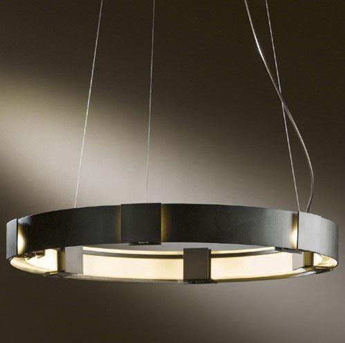 138585-07-CTO - Aura Dark Smoke 6 Light Pendant