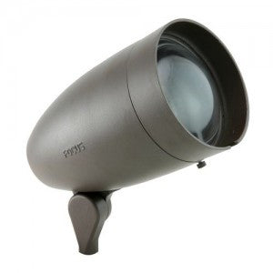 DL-38-NL-EC-BRT - Textured Bronze 1 Lt. Flood Light - Focus Industries - IN STOCK LIGHTING - Site Lighting