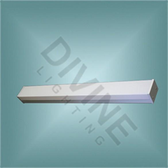 Divine Lighting DL-4805-WH-228-EH-WA Two Light Strip Light Fixture, White