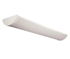 Divine Lighting DL-D/I-PERF-232ER-AS-4 4' Two Light LED Linear Fixture, White