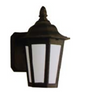 Divine Lighting DL-MANWM-BL-LED30-30WAOB-HS1 LED Exterior Wall Sconce, Black
