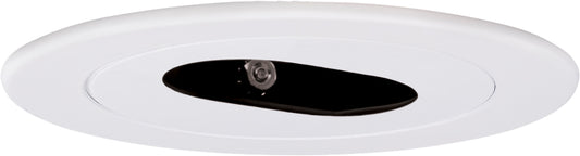 ELCO Lighting EL1420W 4" Adjustable Slot Spinnable Aperture Trim, White