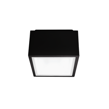 Modern Forms FM-W9200-BK Bloc LED 6 inch Flush Mount, Black