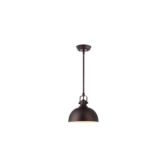 Canarm LTD IPL222B01ORB Madison Polo 1-Light Pendant, Oil Rubbed Bronze